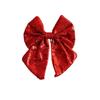 Cartoon Sparkling Glitter Christmas Bow DIY Merry Christmas Decorations  Home Xmas Decor