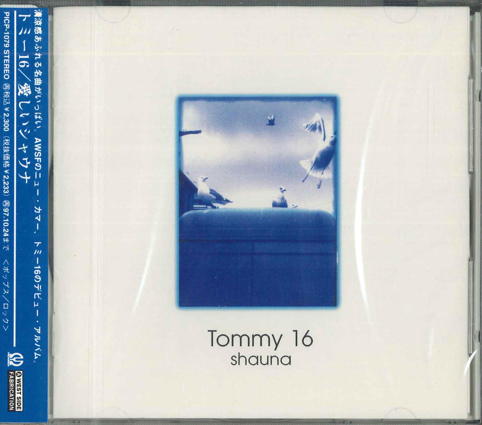 

CD TOMMY 16 Shauna PICP1079PROMO A WEST SIDE FA 1995 Japan Obi Rock Used