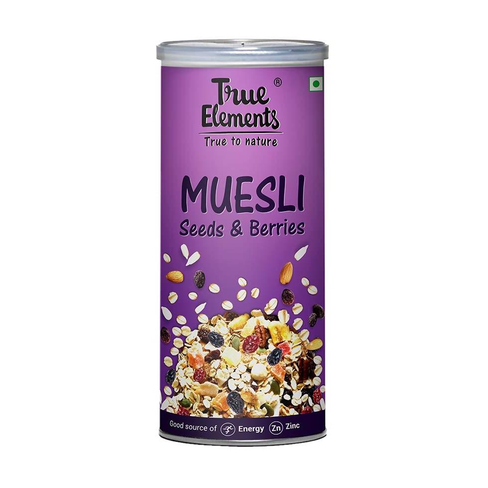 

Мюсли с ягодами и семенами (400 г), Muesli Seeds And Berries, True Elements