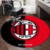 1pc Football Team (7) Design Printed Area Round Carpet for Bedroom Living Room Home Decor Rugs Mat Non Slip Mat Rug for Bedside