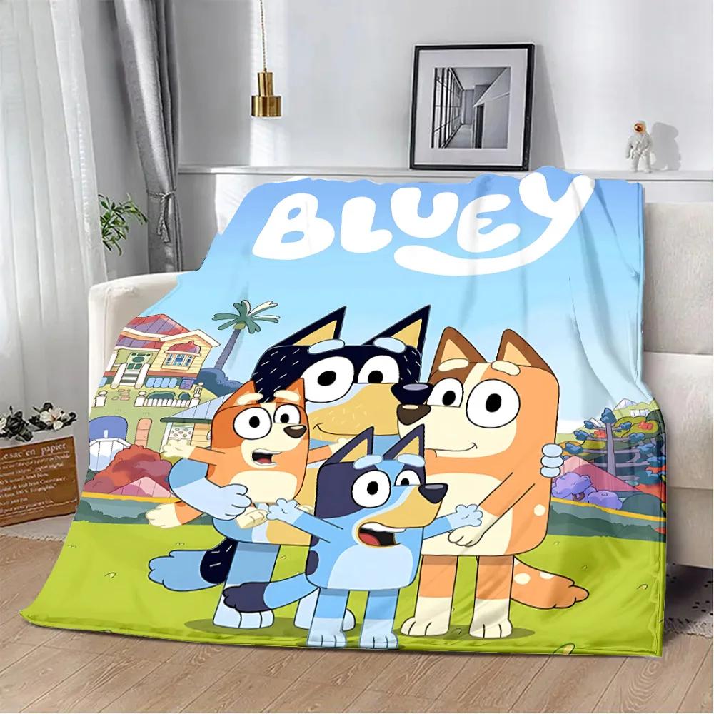 

Мультяшна ковдра з принтом B-Blueys Пікнікова ковдра Тепла ковдра М яка та зручна ковдра Для дому Подорожей Подарунок на День народження 80x60in
