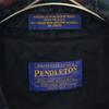 PENDLETON check Long sleeve Wool shirt L Men's Used