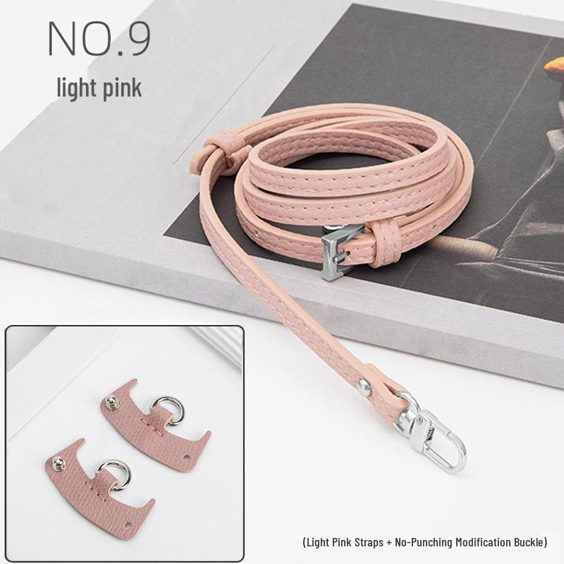 Longxiang Mini Dumpling Crossbody Bag with Genuine Leather Shoulder Strap