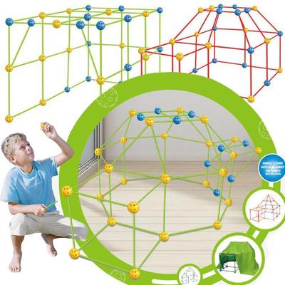 Hot Seller: Kids' Educational DIY Bead Building Blocks with 55 Balls