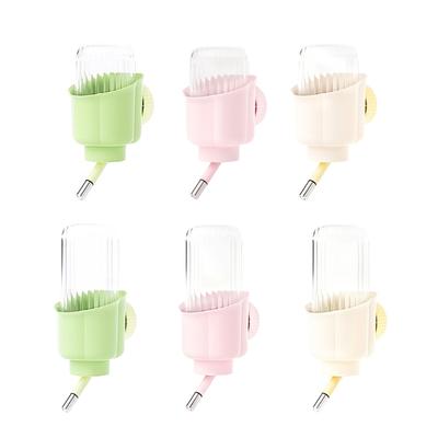 Leakproof Water Dispenser for Small Pet Cage Mounted Quiet Drinking Bottle Waterer Bottle for Hamster Rabbits Squirrels
