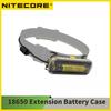 Nitecore 18650 Extension Battery Case Headlamp Charger For NU40 Nu43 NU50 For Running Hiking Camping(No Battery)
