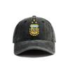 Berretto da Baseball Argentina Estate Usurato Papà Argentina 3 Stelle Cappelli Unisex Esterno Regolabile Cappellini in Cotone