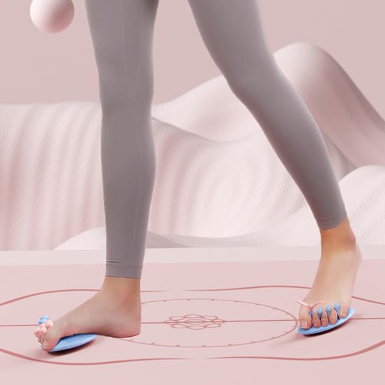 1 Pair Foot Arch Trainer for Flat Feet, Plantar Fasciitis Relief Bunion Correction Toe Separator Arch Support, Foot Massager Arch Strengthener Tool
