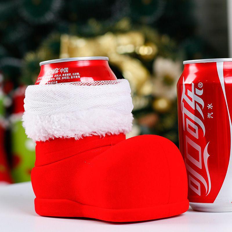 Charming Santa Pants Christmas Candy Bags For Festive Wine And Gift Giving