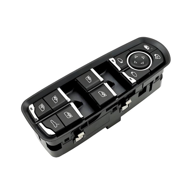 7PP959858AE 7PP959858AEDML For Porsche Panamera Cayenne Macan 2010-2018,Driver Side Master Power Window Lifter Control Switch