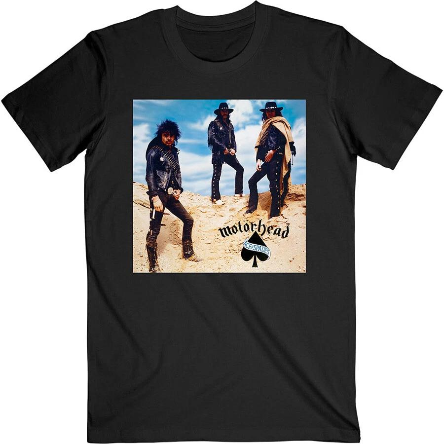 Motorhead - Ace of Spades with Tracklist backprint - Black t-shirt XS