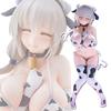 22cm Dream Tech Uzaki! Uzaki Tsuki İnek Desenli Bikini Anime Kızı PVC Hareketli Figür Oyuncak Yetişkin Koleksiyonluk Model Bebek Hediye
