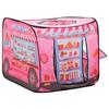 3107753 vidaXL Kids Play Tent with 250 Balls Pink 70x112x70 Cm