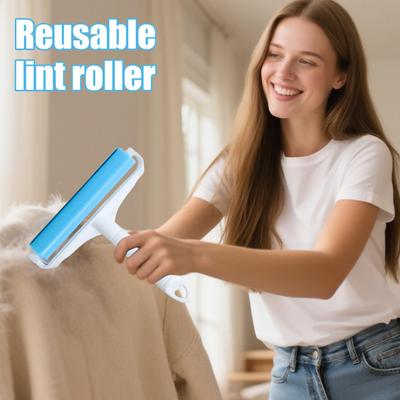 Pet Hair Lint Roller Reusable Cat Dog Hair Remover Pet Hair Sticky Remover Supplies For Carpet Clothes Laundry Bed