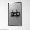 Sanwa Supply Wall Fixed Display Bracket Up To 65 (Supports Inches) CR-PLKG18BK