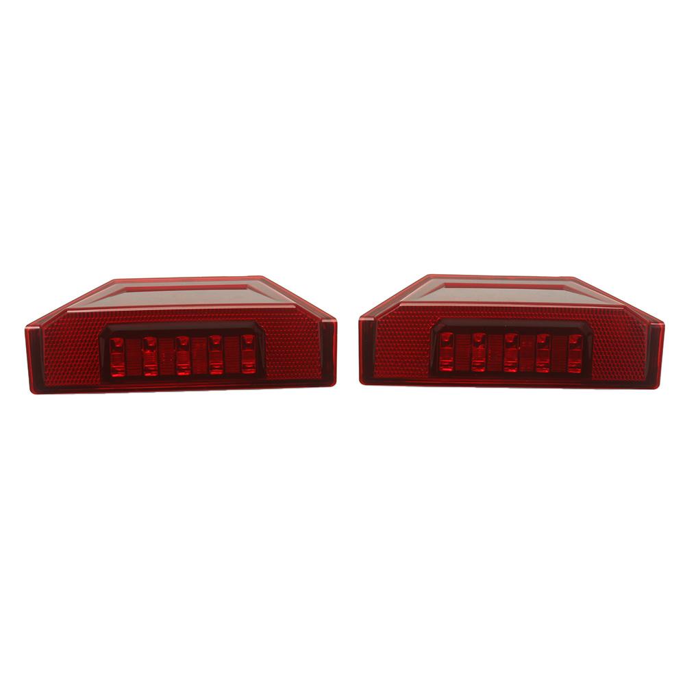 Car Accessories 12V LED Rear Tail Light 1 Pair ABS Red/Smoke For Patriot Boost RMK Khaos 155 Limited Edition 325 2026 #2412774