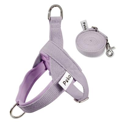 Fyra Matt Hund Ultralätt Sele Set SET, Indie Lila