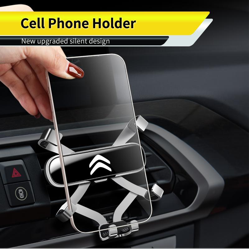 Auto Handyhalterung Halterung Schwerkraft Handy Halterung Mit Haken Zubehör Für Citroen C4 C3 C5 C1 C2 Berlingo Celysee Cactus Picasso