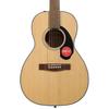 Fender CP-60S Parlor Acoustic Guitar, Walnut Fingerboard, Natural, Includes Soft Case