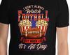 Funny Fantasy Football Games I Don't Always Watch Football But When I Do It's All Day Sunday Funday Cheer Squad Team Gridiron Gifts T-Shirt