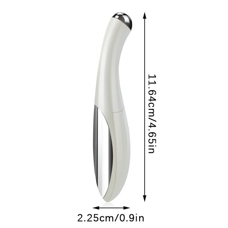 1 szt. Przenośny elektryczny masażer do oczu Mały kosmetyczny do pielęgnacji twarzy i oczu Zasilanie bateryjne Lekki i przenośny