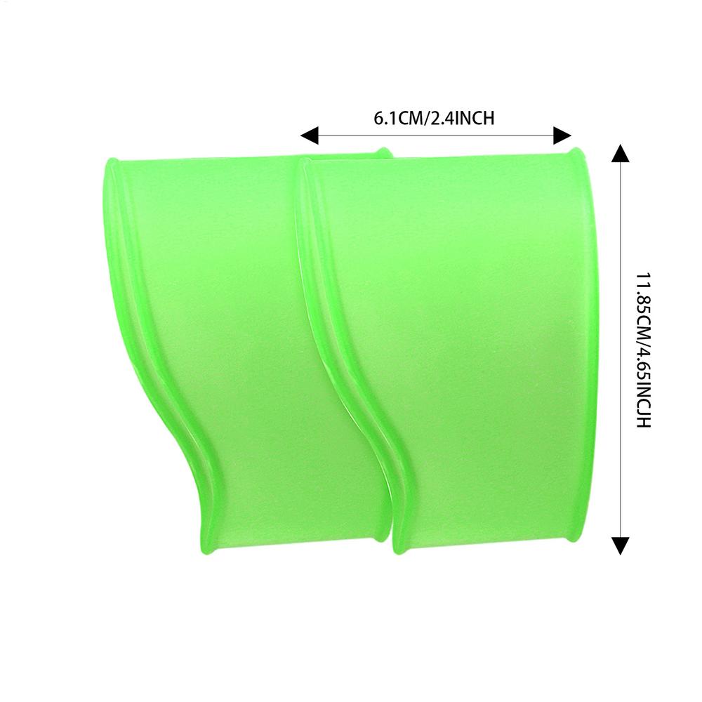 Soccer Lace Bands Youth Soccer Cleat Lace Cover Silicone Shoelaces Covers Sports Accessory for Football Baseball Shoes