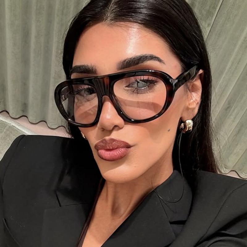 Bai Fen Bai Electronic 3C Women's Luxury Brand Designer Pilot Sunglasses For Men 2026 New Vintage Sun Glasses Punk Oversized Big Frame Eye Glasses Uv400