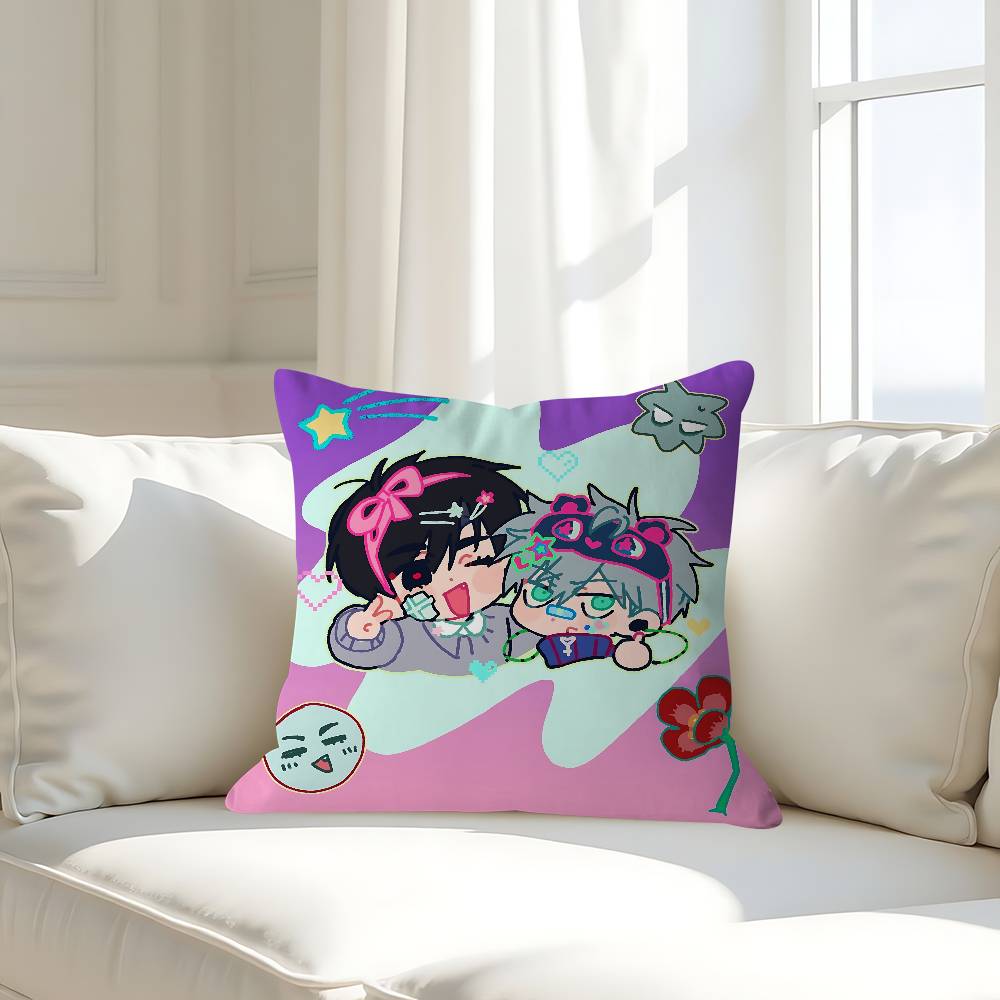 Anime ALIEN STAGE Pillow Case Removable Washable Cushion Cover – All-Season Soft Linen