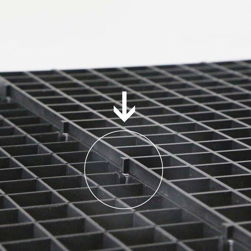 Bodenpaneel Aquariumfilter Isolierplatte Fischbecken Trennwerkzeug Trennwand Halter Fischgitter