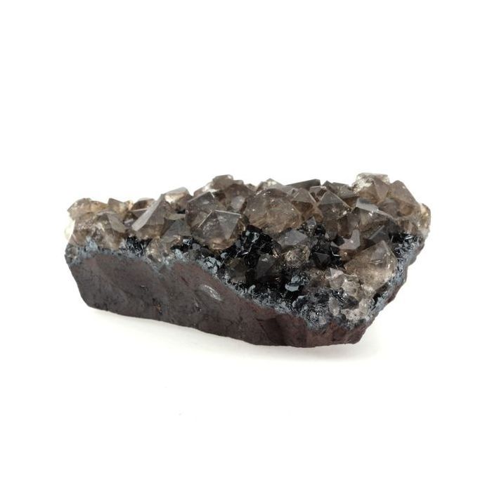 Smoky Quartz + Hematite 1855.0 Carats