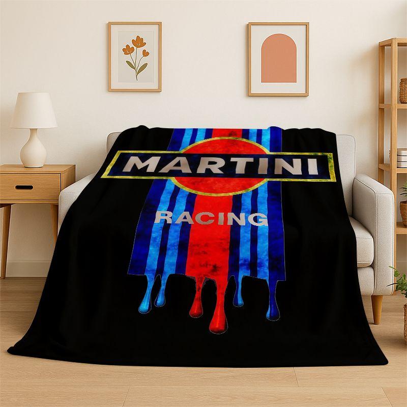 Racing Car M-Martini Moto Soft Flannel Throw Blanket,Cozy Blanket for Bed,Couch,Sofa,Bedroom,Living Room,Travel,Picnic Kids