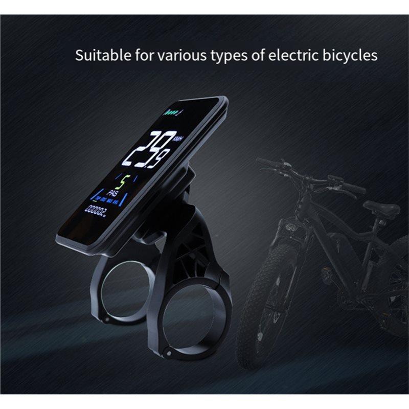 Bicicletă Electrică de Munte NC-81F Modificare Afișaj LCD Panou Instrumente Tabel Cod Electric Electric