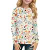 Children's Long-sleeved O-neck Top Printed Daily Casual