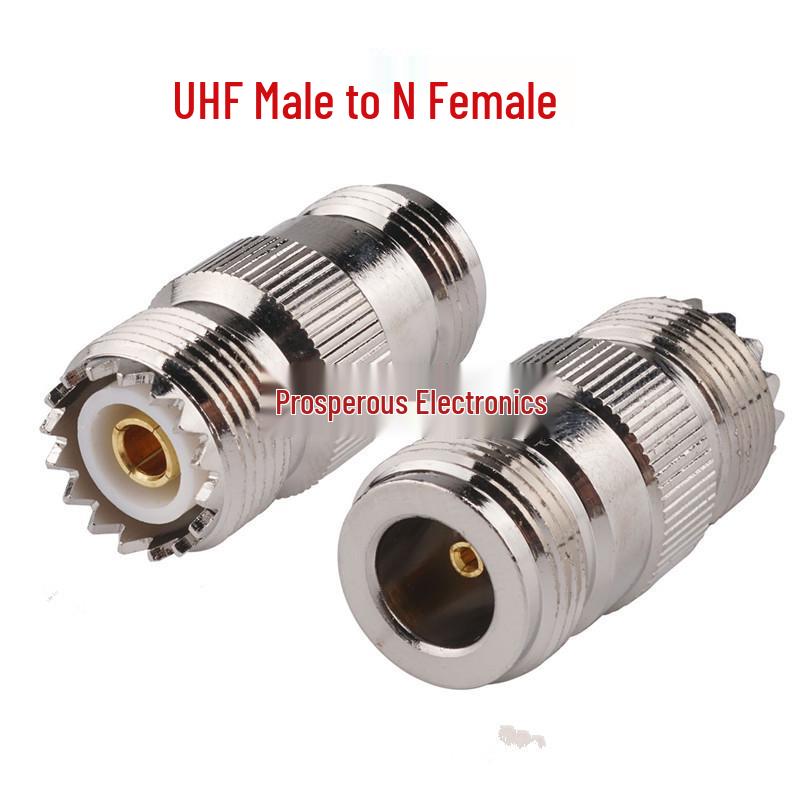 

High-Frequency RF UHF Female to N Female Connector Adapter