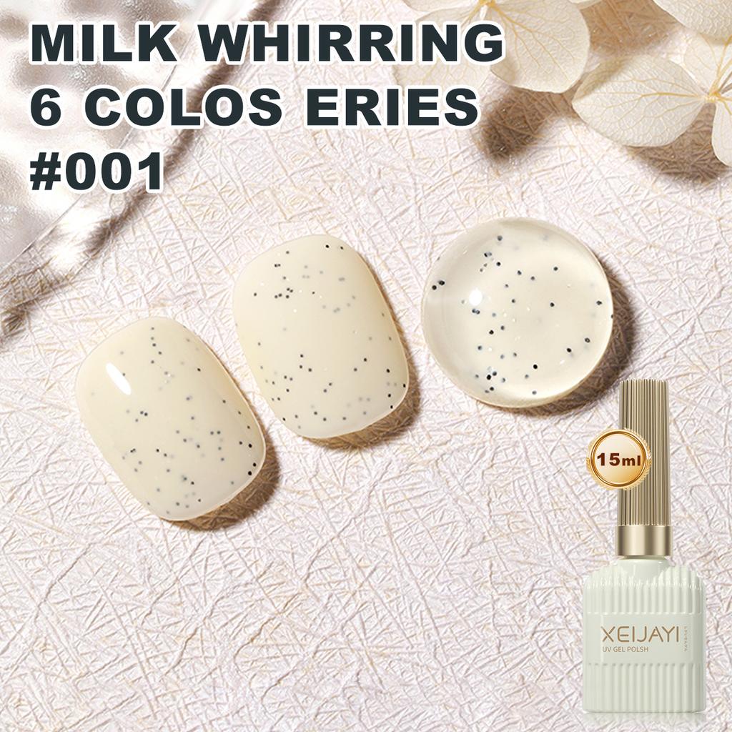Pastel Gel Nail Polish Spring Summer Macaron Candy Starlight Fragments Soft Gel Polish Semi-permanent Varnish