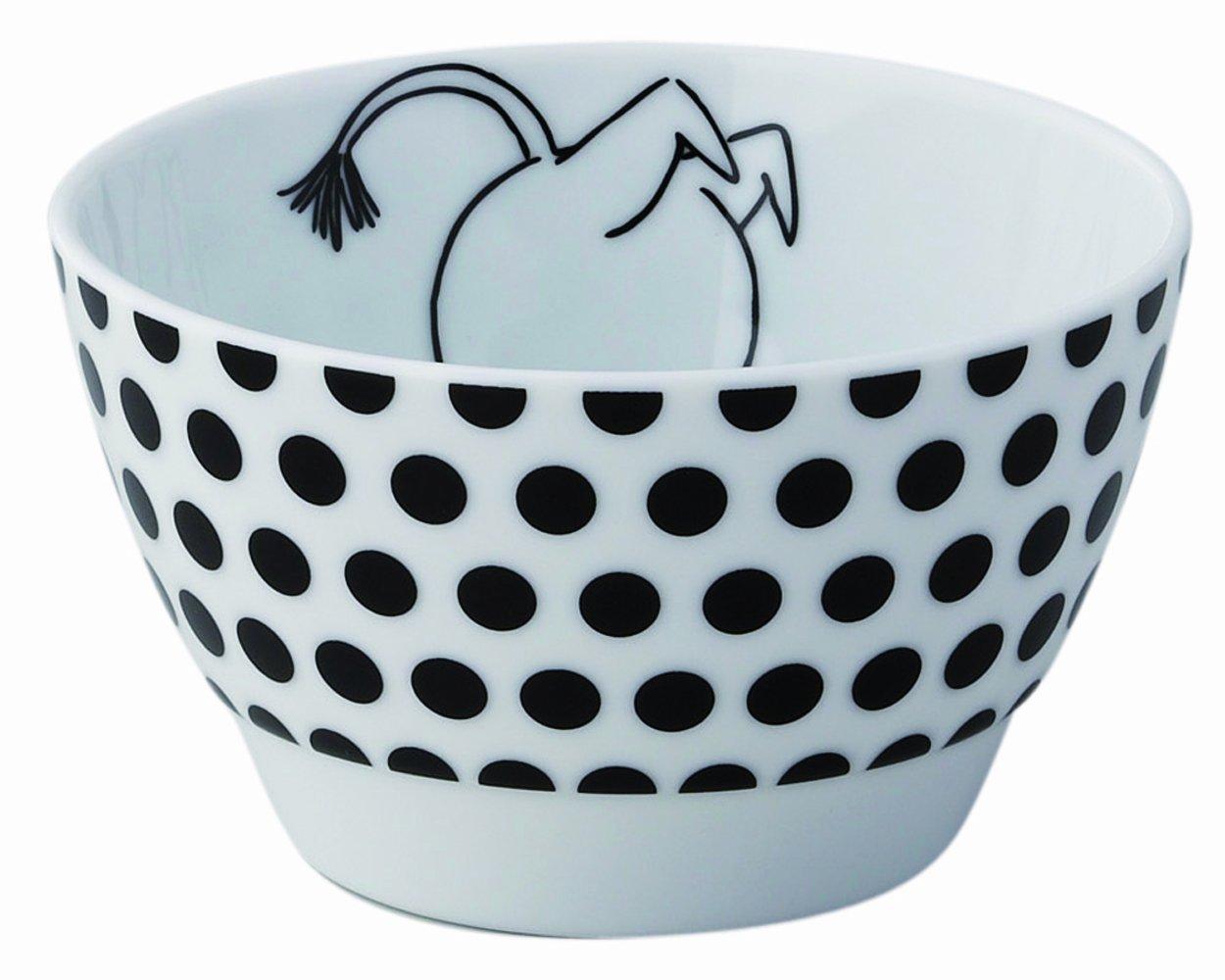 

MOOMIN 12cm Soup Bowl Moomin Pattern Bob Foundation (Soup Cup) MM701-351 белый