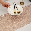 Rectangular Table Cover PVC Tablecloth Luxury Hollow Table Runner  Table Decoration