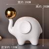 Minimally Artistic Sculptur black electroplated gold ball resin arch Figurines Creative Art Ornaments Desktop Decoration Crafts