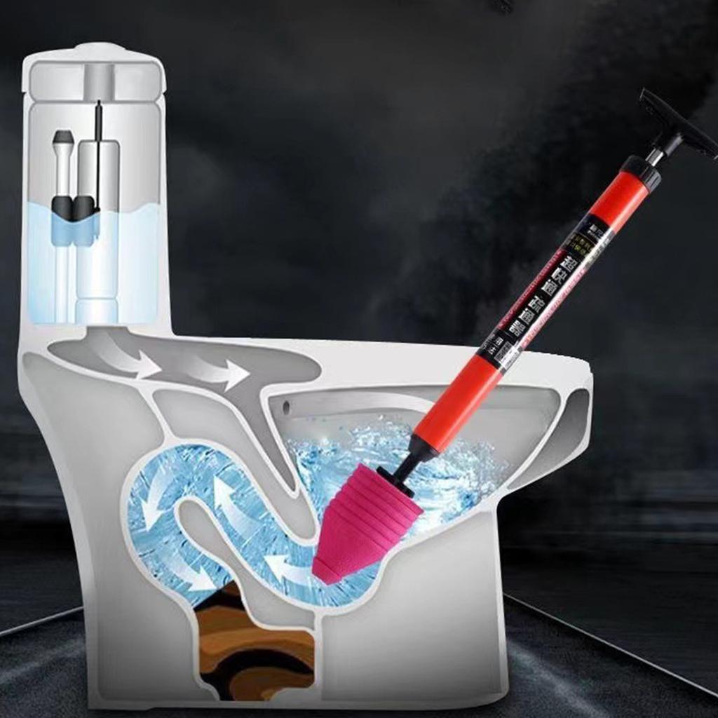 Toilettenreiniger, effizienter Toilettenkolben, Abflussverstopfungsentferner, effektives Werkzeug zum Reinigen verstopfter Abflüsse und Waschbecken