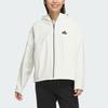 Adidas FW24 Softshell Hooded Modern Series Water-Resistant Warm Casual Long Sleeve Jacket Women Jackets Han-Jade-White JX6833