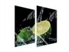 PLACA PROTECTORA DE CRISTAL PARA COCINA 2x35x52 LIMÓN