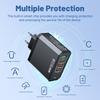 Total 100W USB Charger Phone Charger Fast Charging For Xiaomi Samsung  Travel Charger Adaptor For iPhone Quick Charger