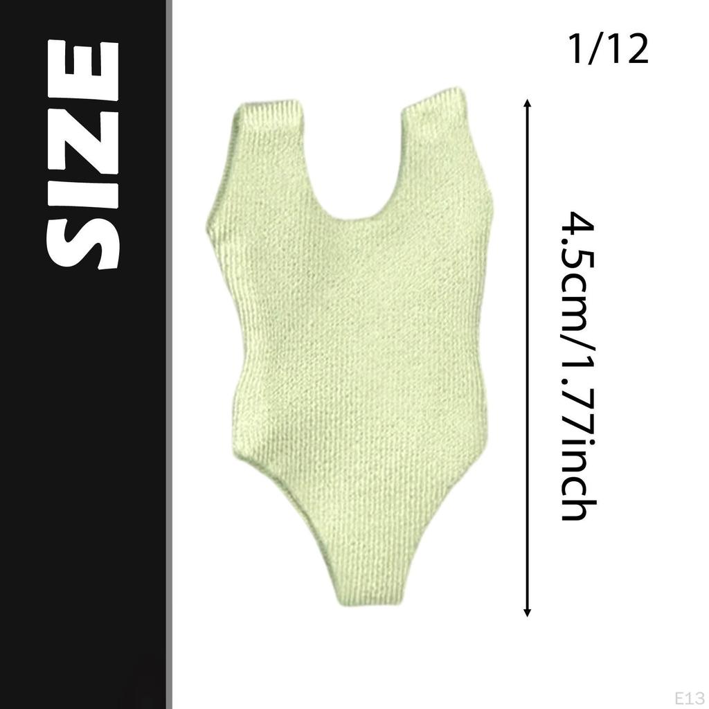 1/12 Action Figure Clothes Costume Collection Women Doll Miniature Clothing