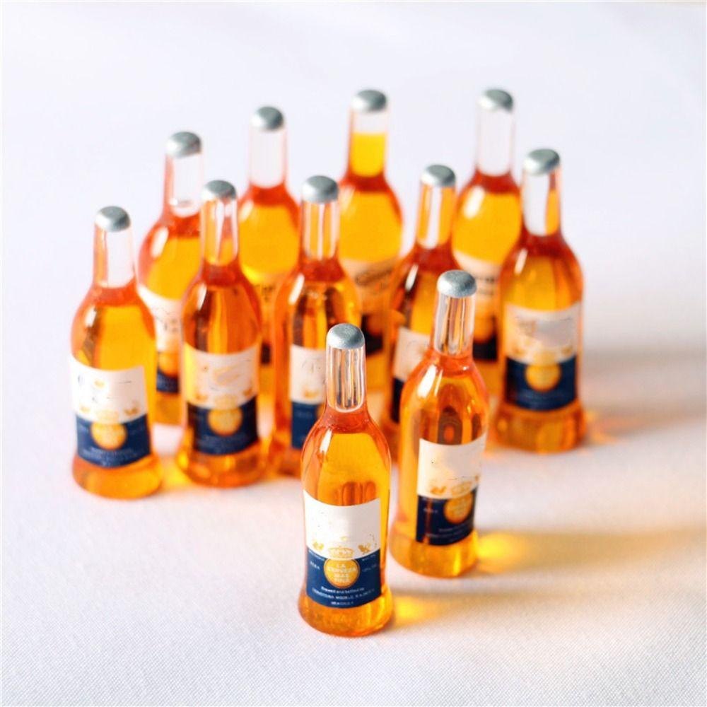 

Миниатюрная модель бутылки вина. Имитация бутылки вина. Кукольный домик. Бутылка вина для детей.