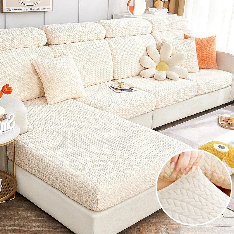 

Чехол для дивана Magic, износостойкие, эластичные чехлы для диванных подушек, противоскользящие чехлы для диванов L-образной формы - устойчивая защита для дивана Normal Size (S)-1pc