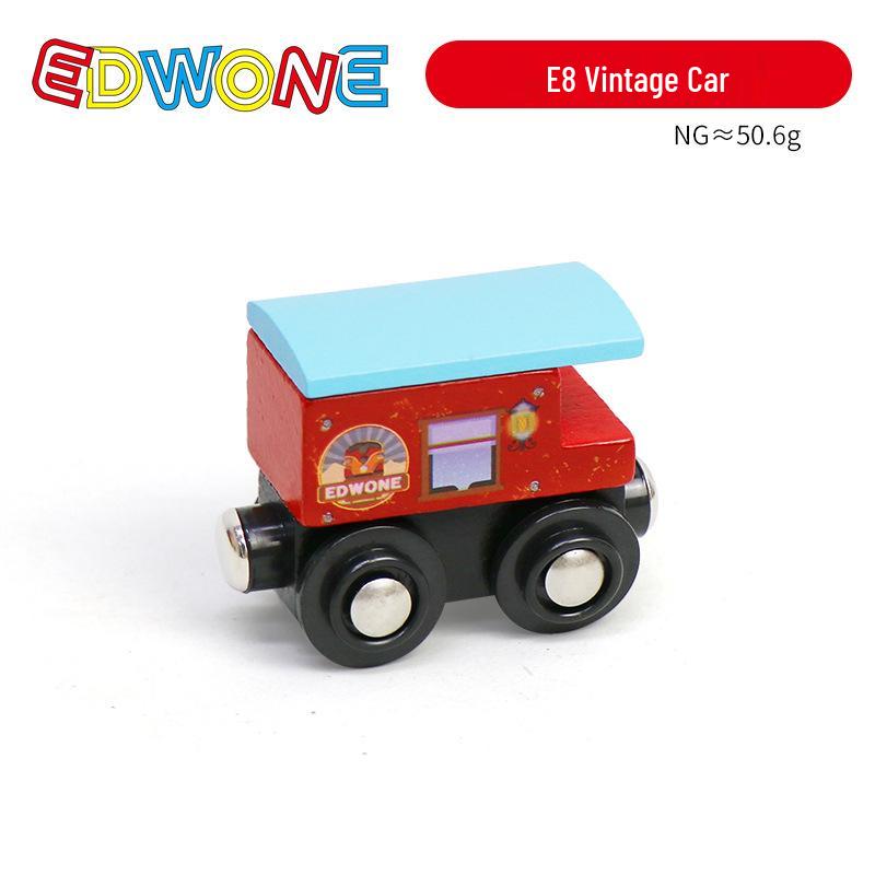 

EDWONE Магнитный деревянный набор железной дороги для детей