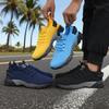 Men's Casual Running Shoe Fashionable Lightweight Fitness Breathable Sneakers Anti Slip Lace Up Quick Drying Summer Tennis Shoes