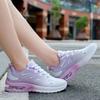 Women's Sneakers Walking Shoes Fashion Air Cushion Mesh Breathable Tennis Sport Shoes