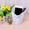 Hollow Flower Simplicity Brush Storage Pen Pencil Pot Holder Container Desk Organizer Gift