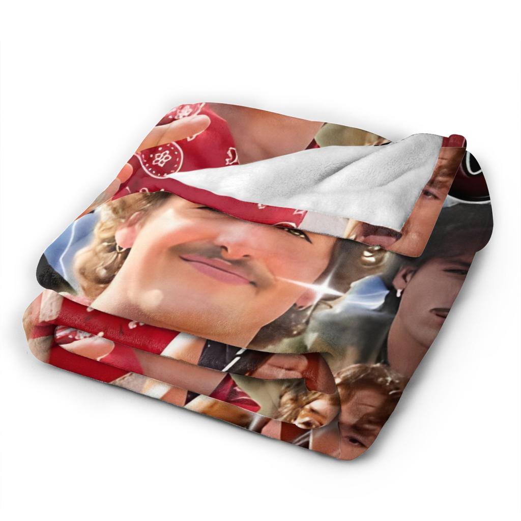 Benson Boone Vintage Style Blankets  Plush Funny Warm Throw Blankets for Bed Sofa Autumn/Winter